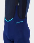 ALÉ pantalones cortos de tirantes - K-TOUR KLIMATIK - azul