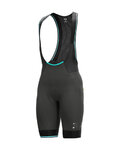 ALÉ pantalones largos con tirantes - K-TOUR KLIMATIK - negro
