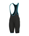 ALÉ pantalones largos con tirantes - KLIMATIK K-ATMO 2.0 - negro