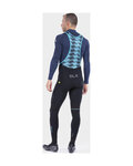 ALÉ pantalones largos con tirantes - KLIMATIK K-ATMO 2.0 - negro
