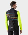 ALÉ maillot de invierno de manga larga - LOGO PR-S - negro/amarillo