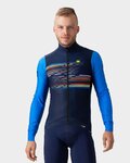 ALÉ maillot de invierno de manga larga - LOGO PR-S - azul