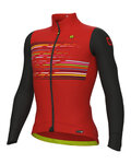 ALÉ maillot de invierno de manga larga - LOGO PR-S - rojo/negro