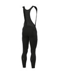 ALÉ pantalones largos con tirantes - STONES CARGO OFF ROAD - GRAVEL - negro
