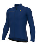 ALÉ maillot de invierno de manga larga - SOLID FONDO 2.0 - azul