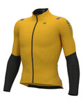 ALÉ maillot de invierno de manga larga - WARM RACE 2.0 R-EV1 - amarillo