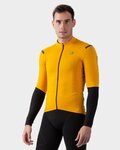 ALÉ maillot de invierno de manga larga - WARM RACE 2.0 R-EV1 - amarillo