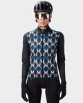 ALÉ chaqueta cortaviento - CROSSING PR-R - negro/multicolor