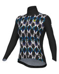ALÉ chaqueta cortaviento - CROSSING PR-R - negro/multicolor