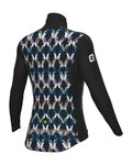 ALÉ chaqueta cortaviento - CROSSING PR-R - negro/multicolor