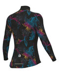 ALÉ maillot de invierno de manga larga - CHIOS SOLID - negro/multicolor/gris