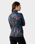 ALÉ maillot de invierno de manga larga - CHIOS SOLID - negro/multicolor/gris