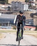ALÉ maillot de invierno de manga larga - CHIOS SOLID - negro/multicolor/gris