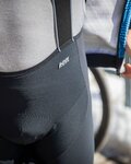ALÉ pantalones largos con tirantes - CLIMA WARM PLUS R-EV1 - negro