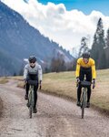 ALÉ maillot de invierno de manga larga - CHAOS OFF ROAD - GRAVEL - azul/amarillo