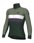 ALÉ maillot de invierno de manga larga - CHAOS OFF ROAD - GRAVEL - verde