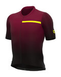 ALÉ jersey de manga corta - SPRINTER R-EV1 - granate