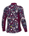 ALÉ maillot de invierno de manga larga - OVER PRAGMA - granate/multicolor