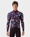 ALÉ maillot de invierno de manga larga - OVER PRAGMA - granate/multicolor