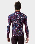 ALÉ maillot de invierno de manga larga - OVER PRAGMA - granate/multicolor
