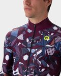 ALÉ maillot de invierno de manga larga - OVER PRAGMA - granate/multicolor