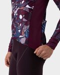 ALÉ maillot de invierno de manga larga - OVER PRAGMA - granate/multicolor