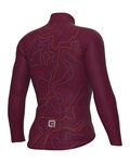 ALÉ maillot de invierno de manga larga - TOP PR-E - granate