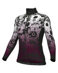 ALÉ maillot de invierno de manga larga - NADINE PRAGMA - negro/blanco/granate