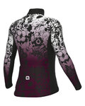 ALÉ maillot de invierno de manga larga - NADINE PRAGMA - negro/blanco/granate