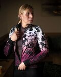 ALÉ maillot de invierno de manga larga - NADINE PRAGMA - negro/blanco/granate