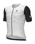 ALÉ jersey de manga corta - PR-E MEGABYTE - blanco/negro