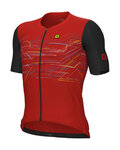ALÉ jersey de manga corta - PR-E MEGABYTE - rojo/negro