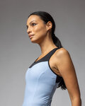ALÉ maillot sin mangas - COLOR BLOCK PRAGMA - azul claro/negro