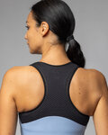 ALÉ maillot sin mangas - COLOR BLOCK PRAGMA - azul claro/negro
