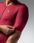 ALÉ jersey de manga corta - R-EV1 QUICK - granate