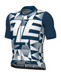 ALÉ jersey de manga corta - MULTIVERSO PR-E - azul/blanco