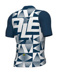 ALÉ jersey de manga corta - MULTIVERSO PR-E - azul/blanco