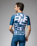 ALÉ jersey de manga corta - MULTIVERSO PR-E - azul/blanco