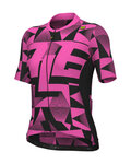ALÉ jersey de manga corta - PR-E MULTIVERSO - rosa/negro