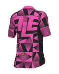 ALÉ jersey de manga corta - PR-E MULTIVERSO - rosa/negro