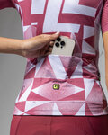 ALÉ jersey de manga corta - MULTIVERSO PR-E - rojo/blanco
