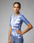 ALÉ jersey de manga corta - MULTIVERSO PR-E - azul/blanco