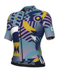 ALÉ jersey de manga corta - PR-E GAMES - rosa/turquesa/amarillo