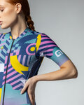 ALÉ jersey de manga corta - PR-E GAMES - rosa/turquesa/amarillo