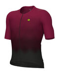 ALÉ jersey de manga corta - R-EV1 VELOCITY 2.0 - granate