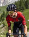 ALÉ monos - R-EV1 HIVE 2.0 - rojo/negro