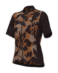 ALÉ jersey de manga corta - OFF ROAD - GRAVEL SUNRISE - marrón