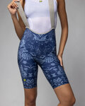 ALÉ pantalones cortos de tirantes - SAUVAGE PR-E - azul/azul claro