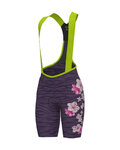 ALÉ pantalones cortos de tirantes - PR-E SAUVAGE - púrpura/multicolor