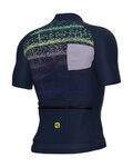 ALÉ jersey de manga corta - OFF ROAD - GRAVEL CREEK - azul